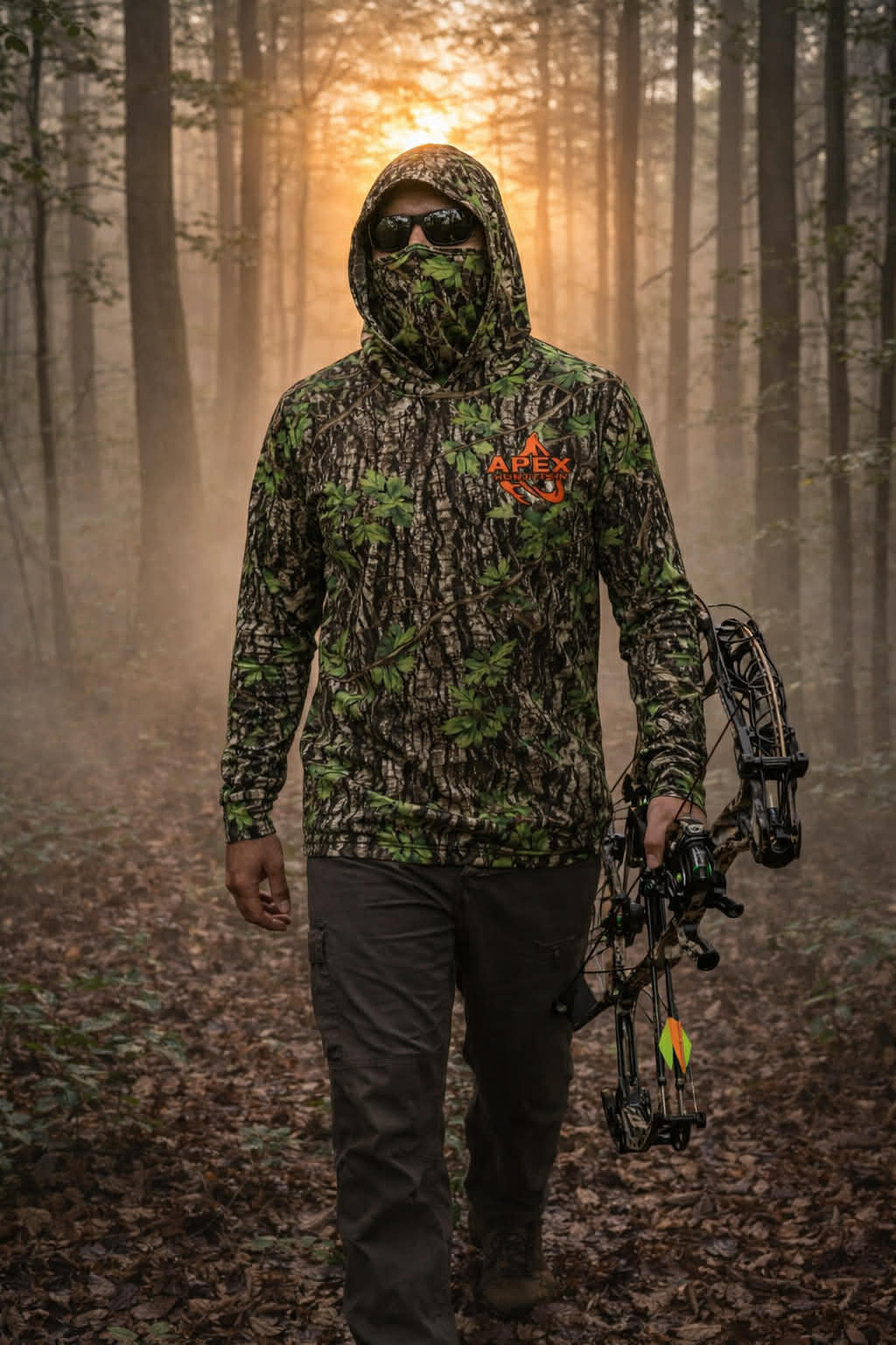 Leafy Mask Hoodie (Youth)