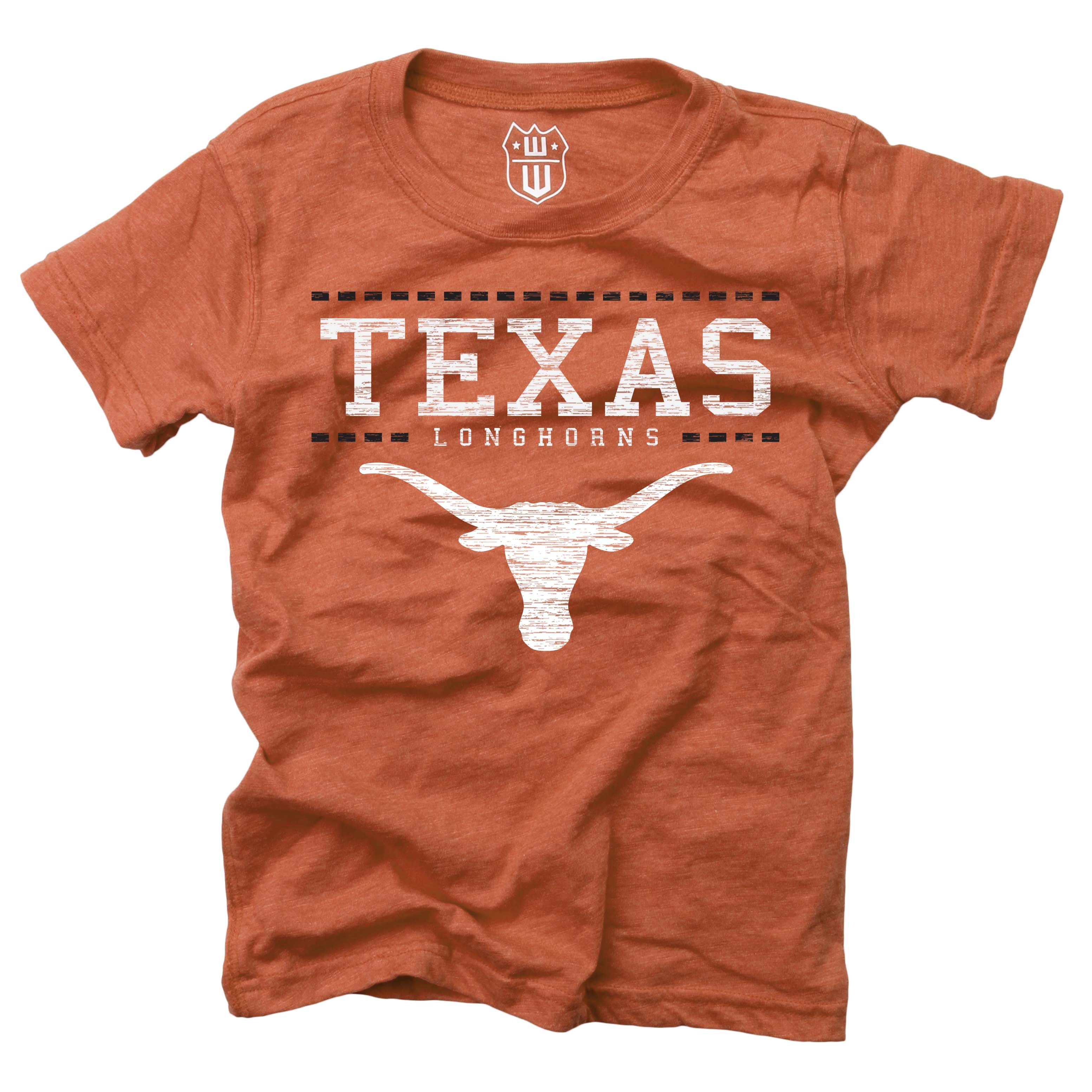 Texas Longhorns NCAA Girls S/S Blended Tee