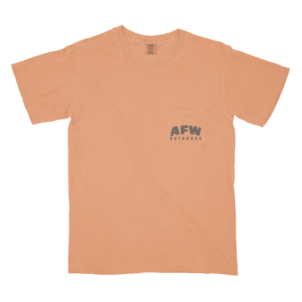Flying Pheasant Burnt Orange with Pocket