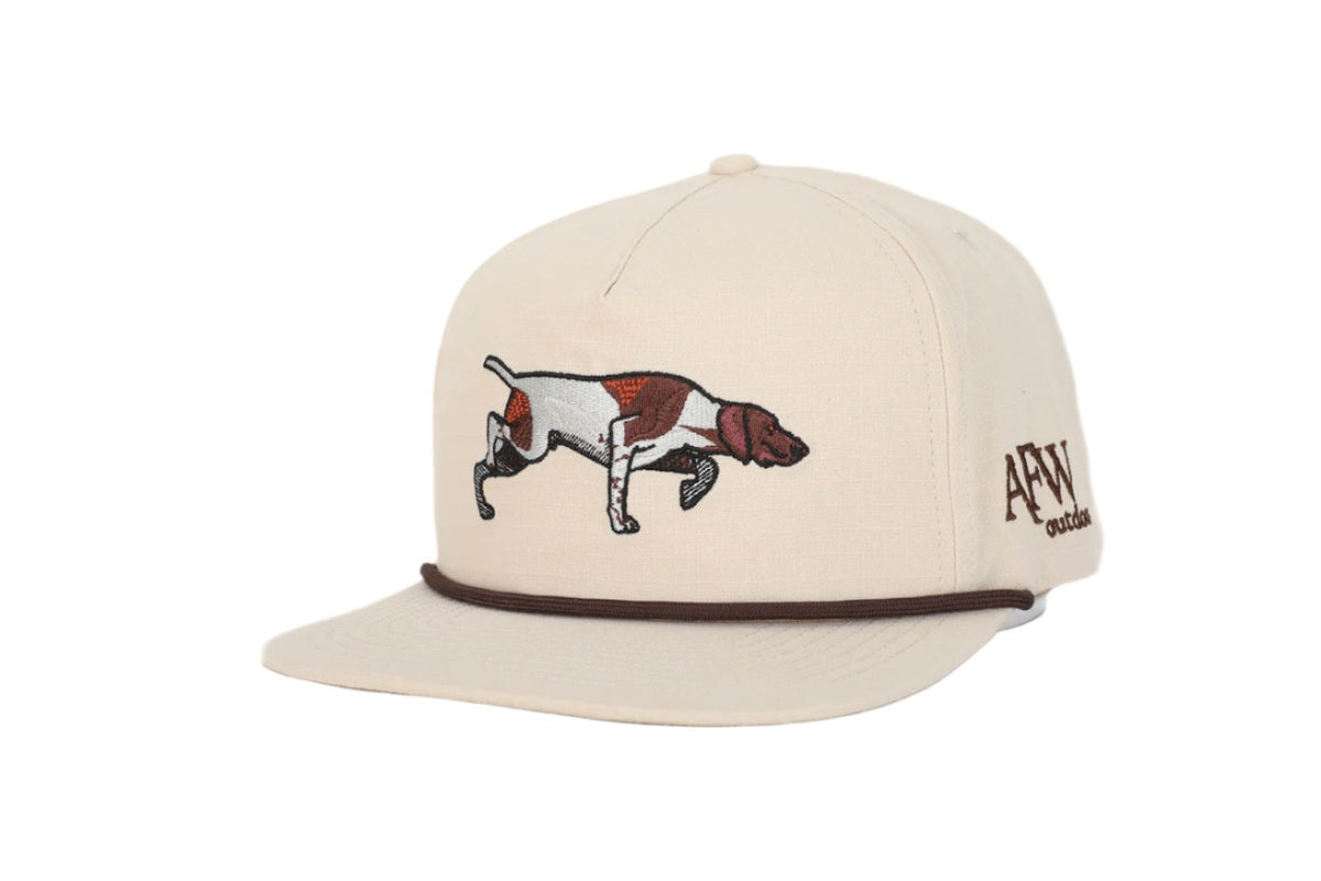 Light Khaki Pointer Ripstop Rope Hat