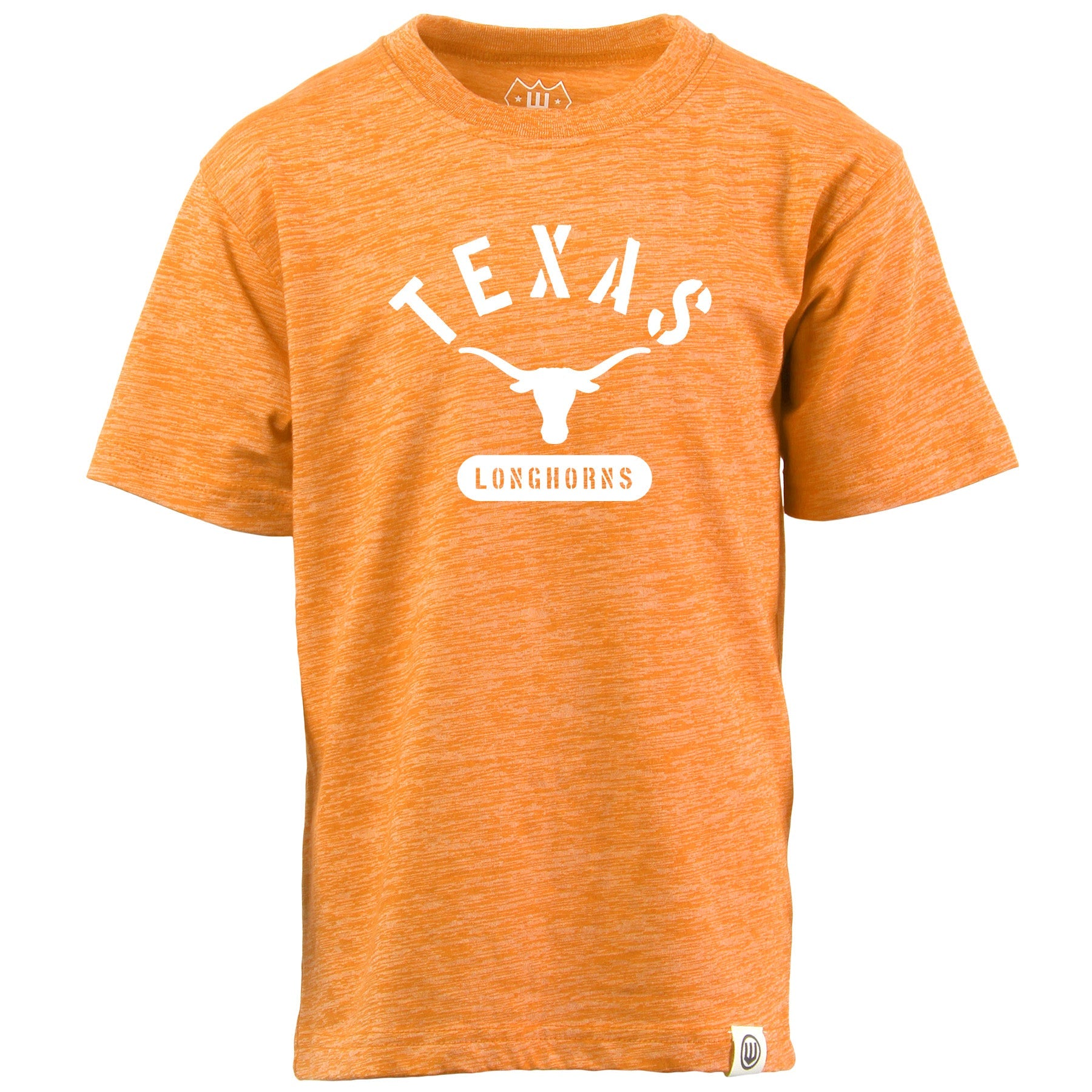 Texas Longhorns NCAA Kids S/S Cloudy Yarn Tee