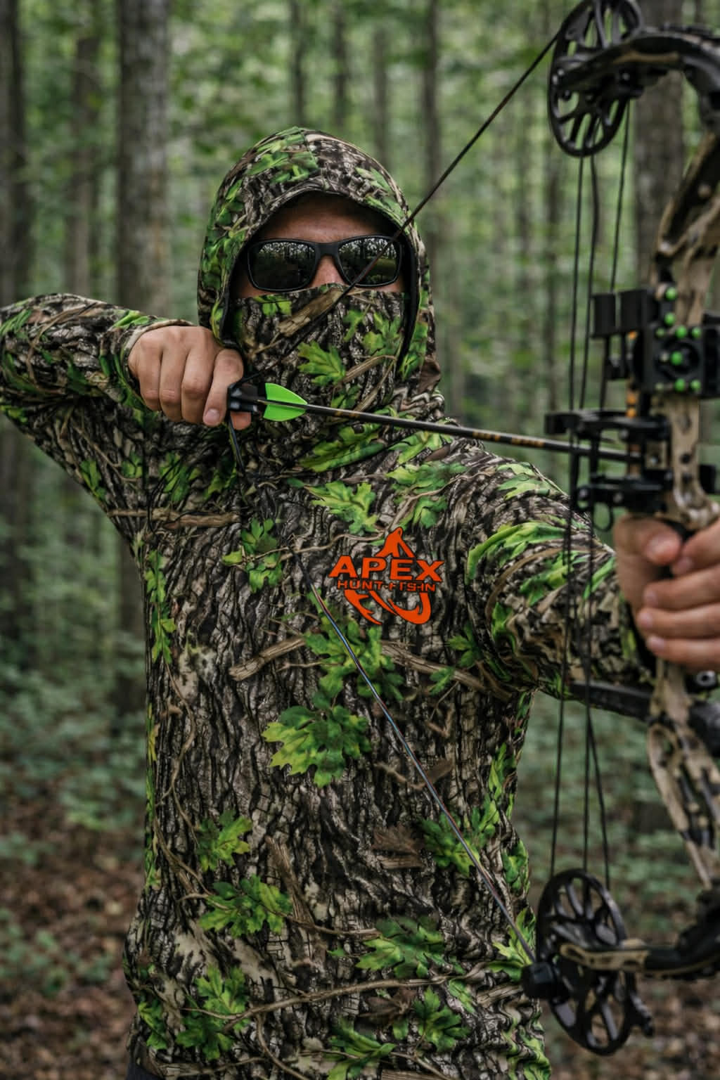 Leafy Mask Hoodie (Youth)
