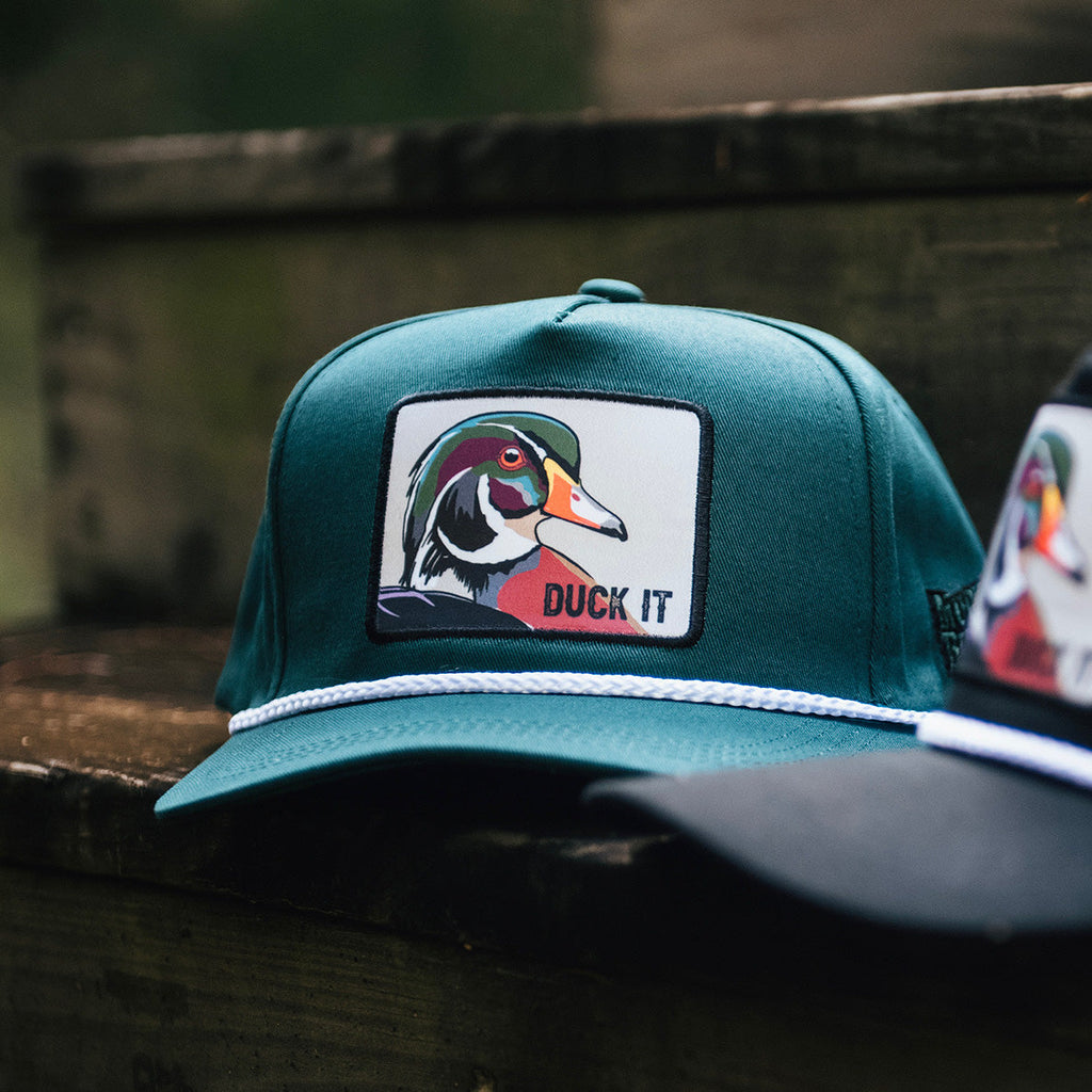 "Duck It" OG Green Wood Duck Bucket