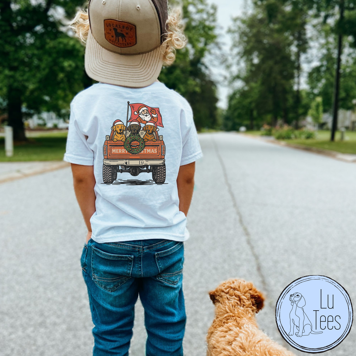 Happy Howl-idays Truck Tee