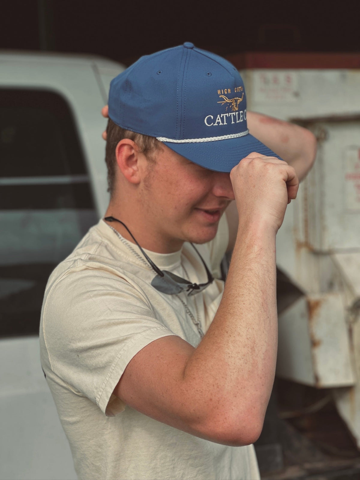 The Cattleman Blue