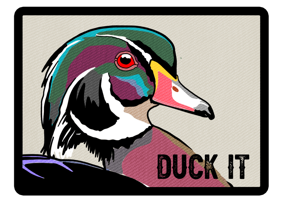 "Duck It" OG Green Wood Duck Bucket