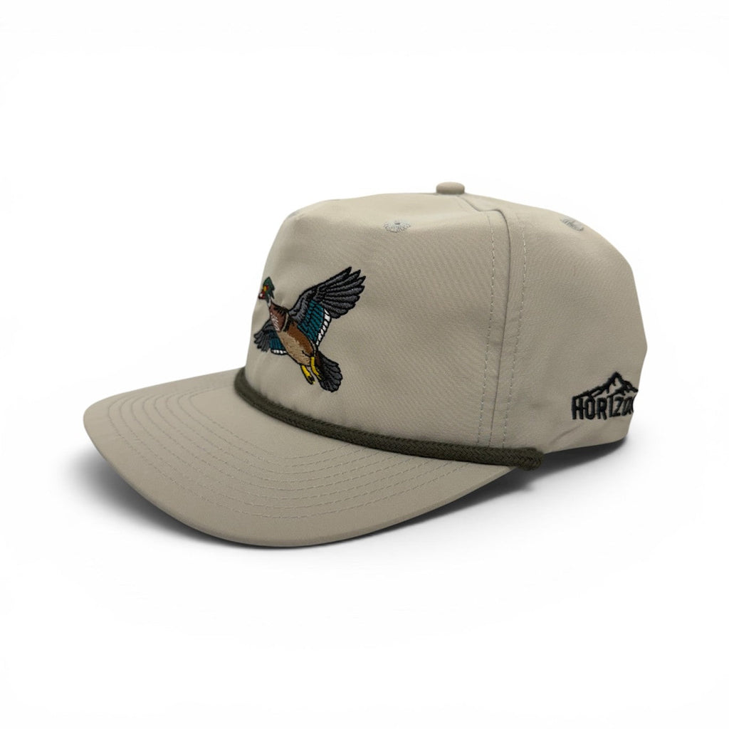Wood Duck Hat - Vintage Rope Snapback