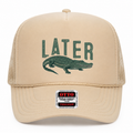 Later Alligator Trucker Hat